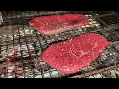 BBQ＃148【ファミリーバーベキュー】ホイル焼き、焼肉、ステーキ、タマネギ、スキレット、メスティン