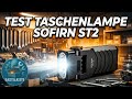 Sofirn ST2 Test: 3000 Lumen Taschenlampe mit UV & Rotlicht im Praxistest