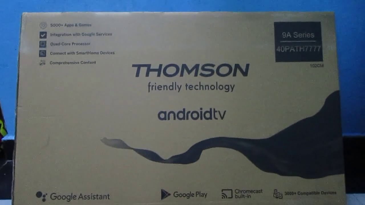 Thomson 9A Series 102cm (40 inch) Full HD LED Smart Android TV  (40PATH7777). REVIEW AFTER INSTALL..