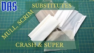 Scrim, Mull, Super or Crash Substitutes // Adventures in Bookbinding