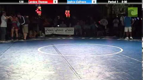 138 London Thomas vs. Joshua Calhoun