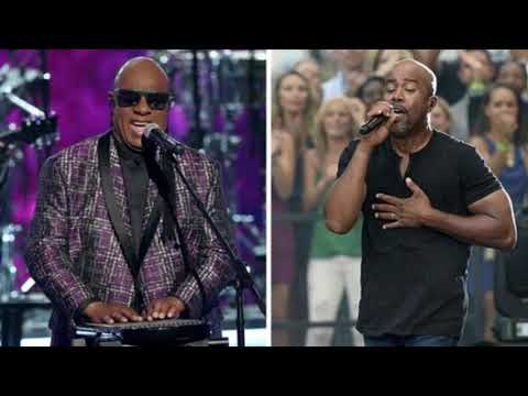 Stevie Wonder & Darius Rucker - Happier Than The Morning Sun (Live)