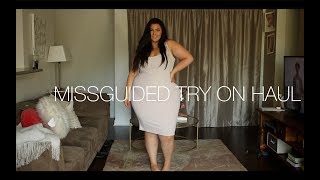 PLUS SIZE FASHION TRY ON HAUL | ALL BLACK EVERYTHING MISSGUIDED