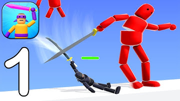 Ragdoll Ninja Imposter Hero - All Levels 1-9 Gameplay Walkthrough Part 1 (Android,iOS)