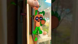 Making gourdy from dandy’s world into a hanging paper doll! 🎃 #papercraft