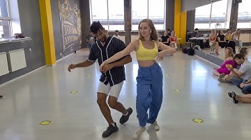 Leandro de Oliveira & Anna Loshchakova. Teachers JnJ. Brazuka Summer Cup 2022 | Zouk Dance