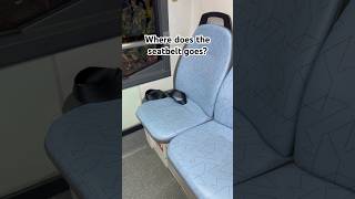 Where’s the seatbelt buckle?