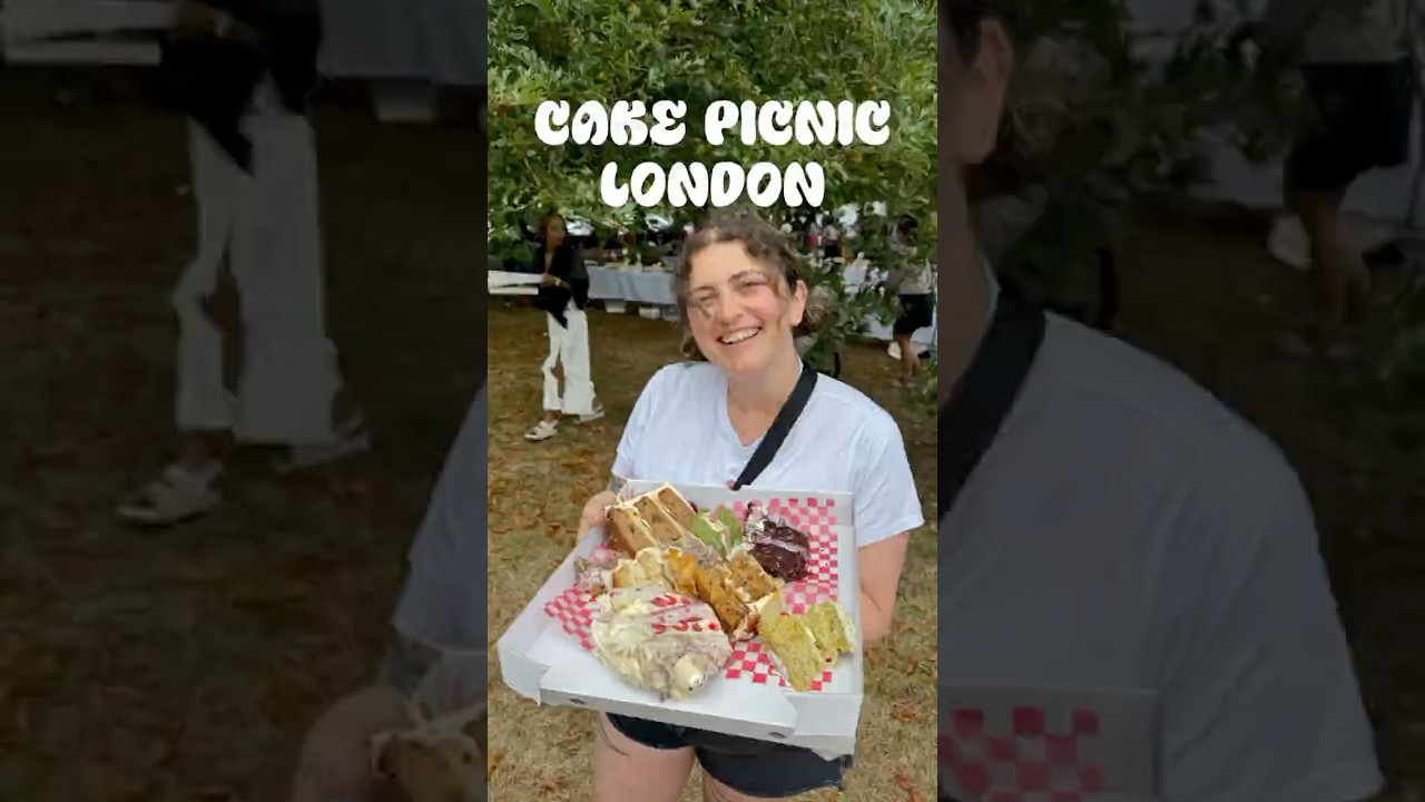 Cake Picnic London was so much fun!! So many incredible cakes! #cakepicnic #london