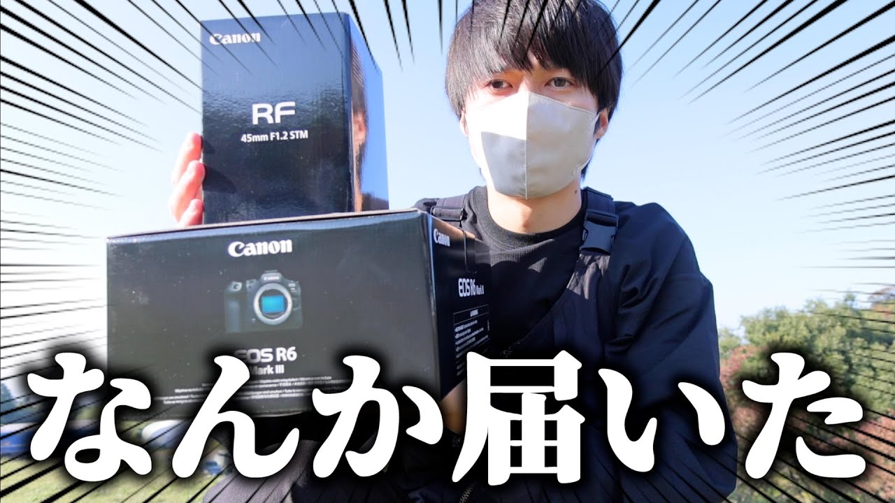 【実写レビュー】EOS R6 Mark ⅢにRF45mm F1 2 STMをつけて写真いっぱい撮ってきた。