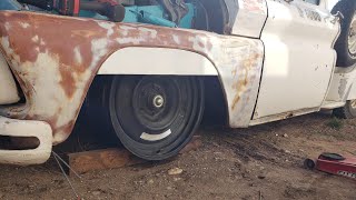 22" Transport wheels showed up today 22 Inch Gm Transport Wheels Test Fitting