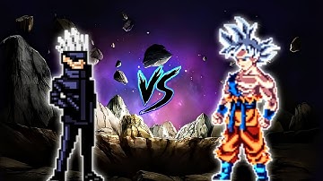 Limitless Gojo V2 OP (New) VS Goku DBS V3.5 OP (all form) in Jump Force Mugen