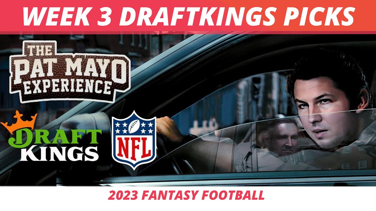 2023 NFL Week 3 DraftKings Picks, Lineup Strategy, Ownership