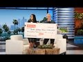 nicki minaj gives back
