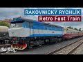 TRIP REPORT | Rakovnický Rychlík | Retro Fast train | Rakovnik to Prague | KŽC Doprava