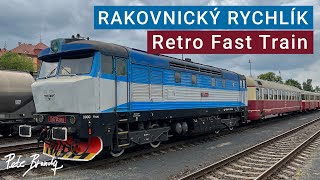 TRIP REPORT | Rakovnický Rychlík | Retro Fast train | Rakovnik to Prague | KŽC Doprava