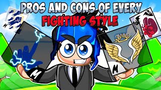 Pros and Cons Of Every Fighting Style - Blox Fruits