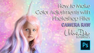 How to Make Color Adjustments with Photoshop Filter Camera RAW screenshot 1