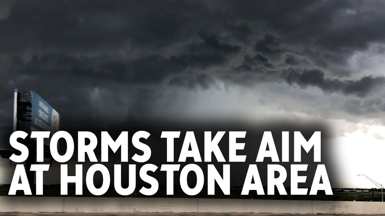 LIVE NOW: Storms bring threat of flooding to Houston area - YouTube