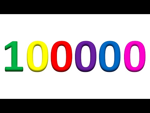 Numbers 1 to 100000 | Números de 1 a 100000 | 1から100000までの数字 | 1 a 100 mil | Ito ABC