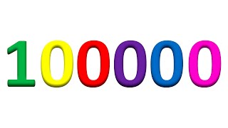 Numbers 1 to 100000 | Números de 1 a 100000 | 1から100000までの数字 | 1 a 100 mil  | Ito ABC