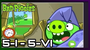 Bad Piggies: Tusk ‘Til Dawn 5-I - 5-VI (3 Stars)