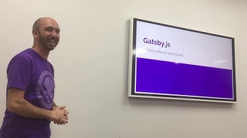 Anthony Marcar - An Introduction to Gatsby.js
