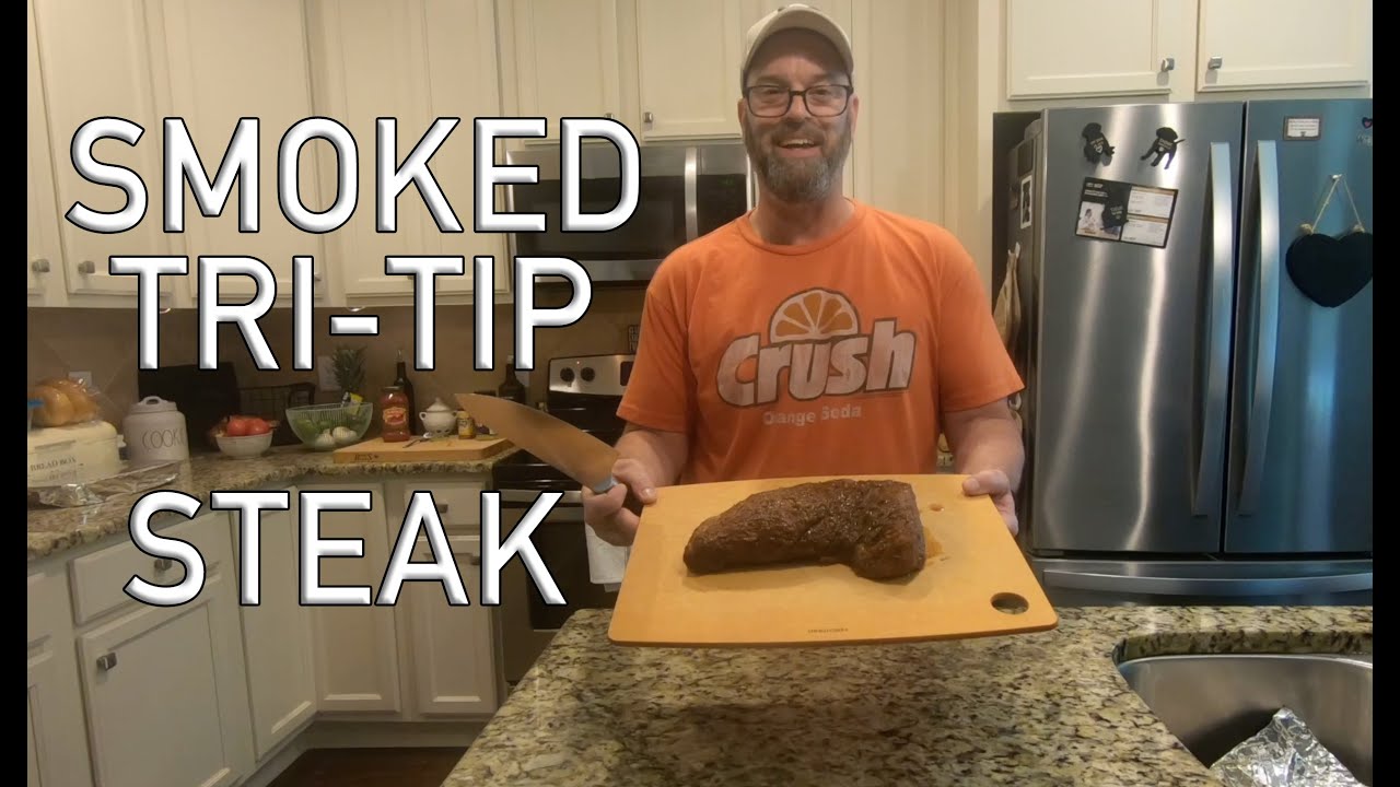 Smoked Tri Tip Steak On Pit Boss YouTube
