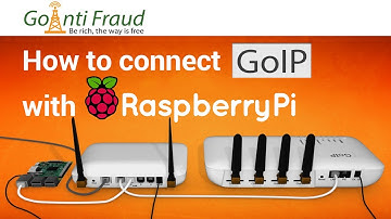How to connect GoIP gateway with Raspberry PI3. Step-by-step instructions by GoAntiFraud