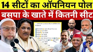 मायावती जी को कितने सीट पर मिली जीत!14 सीटों का ओपिनियन पोल!Loksabha result today news#deshipsbvlog