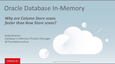 Why are Column Store scans faster than Row Store scans?