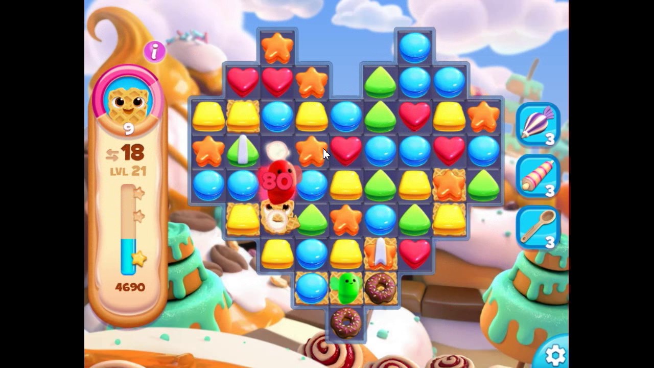 Cookie Jam Blast level 21 YouTube