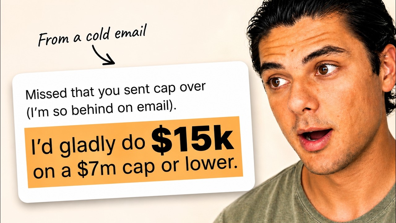 I DM’d 100 of the World's Top Operators and got Angel Investment