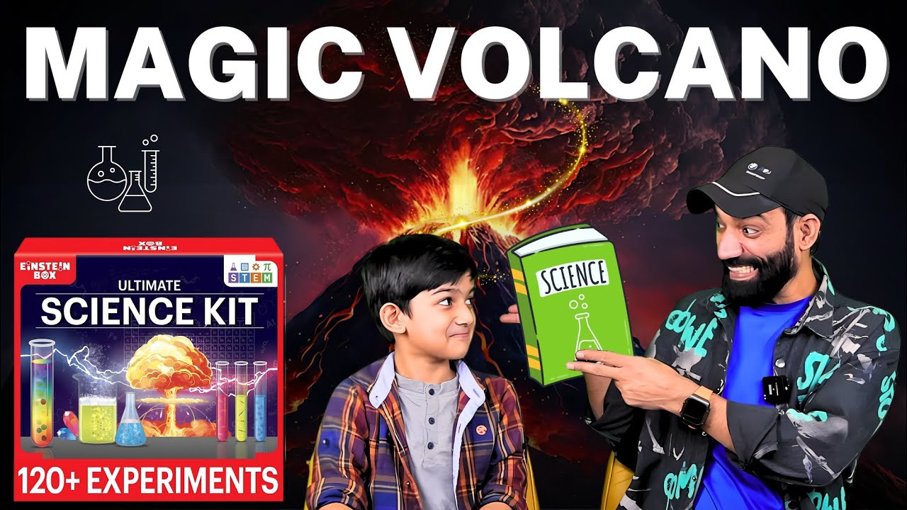 Magic Box Science Kit Science Kit Ultimate | Einstein Box Science Kit | Magic Volcano 🌋 ...
