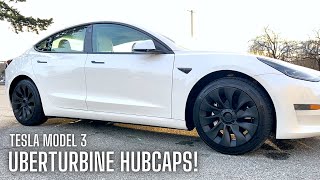 Tesla Model 3 Uberturbine Performance Wheel Covers  *A MUST BUY!!!