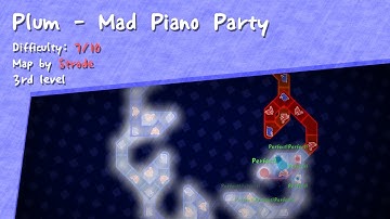 [ADOFAI Custom #3-1] Plum - Mad Piano Party (Renewed)