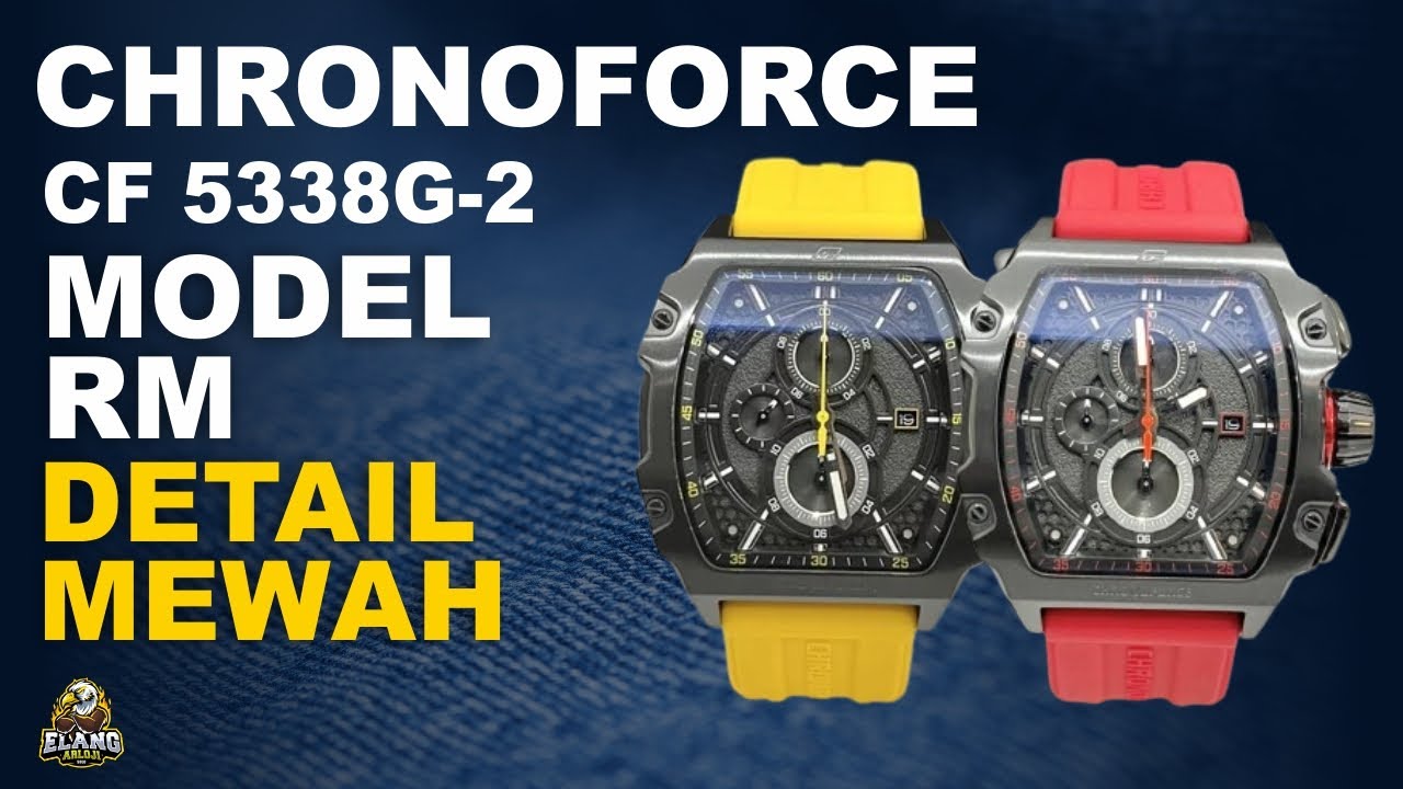 CHRONOFORCE CF 5338G-2 : JAM TANGAN CHRONOFORCE MODEL RM DETAIL MEWAH ...