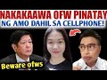 Ofw pinatay ng amo dahil sa cellphone paging pangmarcos first lady liza araneta marcos