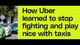 How Uber learned to stop fighting and play nice with Taxis. #Uber #rideshare #taxis