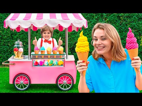 Eva and Friends Explore Ice Cream Truck and other Adventures
