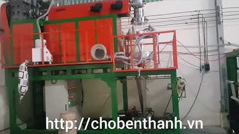 Máy thổi màng nhựa pp !