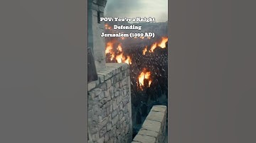 7 Secs POV: Knight Defending Jerusalem (1099 AD) 🛡️✝️⚔️|| #shorts #history