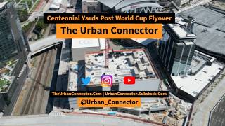 Centennial Yards Post World Cup 4K Drone Flyover | Downtown Atlanta's Massive Rebirth