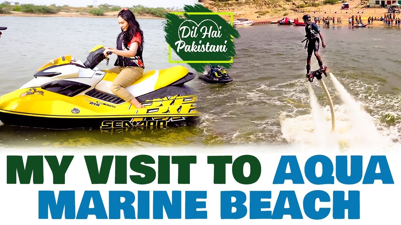  A fun-filled & thrilling Jet skiing experience at Aqua Marine Beach | Karachi - Full Episode
