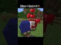 Minecraft blue red sheep moment #minecraft #shorts #viral
