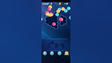 Block ! Hexa Puzzle ! Novice block 3 to 5 levels _ level 6 - 11