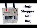 12 x 4 x 8 Huge Shopper Gift Bag Fold Flat Gift Bag