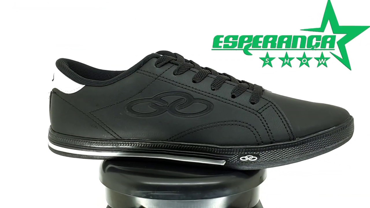 sapatenis olympikus preto