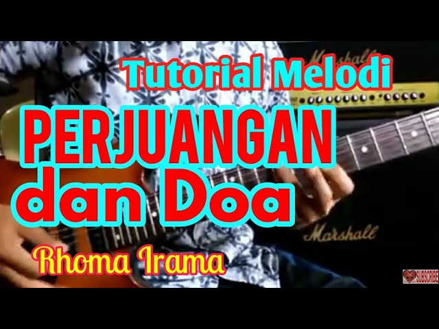 Tutorial Melodi PERJUANGAN DAN DOA Cpt. Rhoma Irama || Tutorial Melodi Dangdut Termudah class=