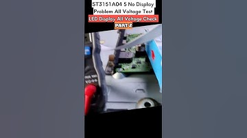 LED Display VGH VGL all Voltage Test #shorts