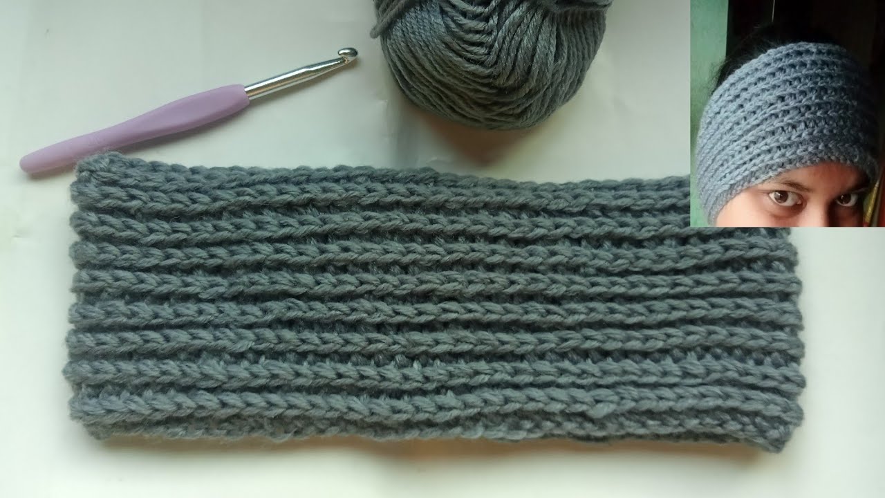 Crochet ear warmer 2 || কুশিকাটার শীতের কান টুপি 2